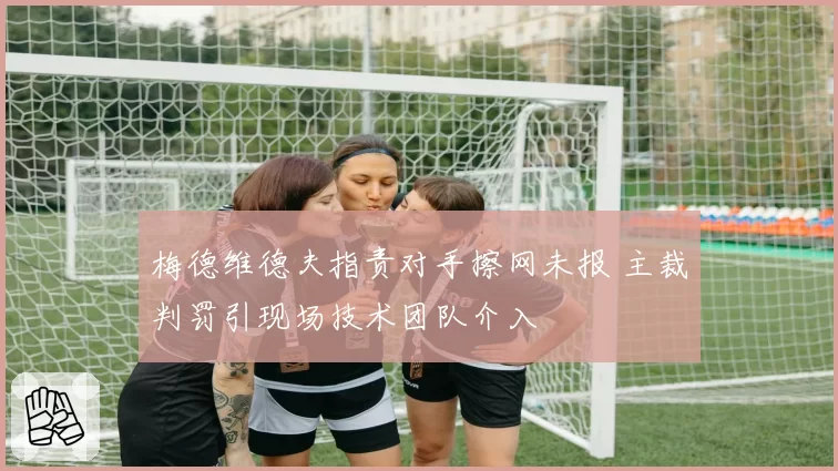 梅德维德夫指责对手擦网未报 主裁判罚引现场技术团队介入
